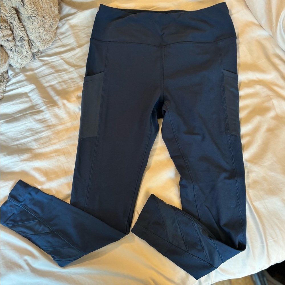 M women blue leggings